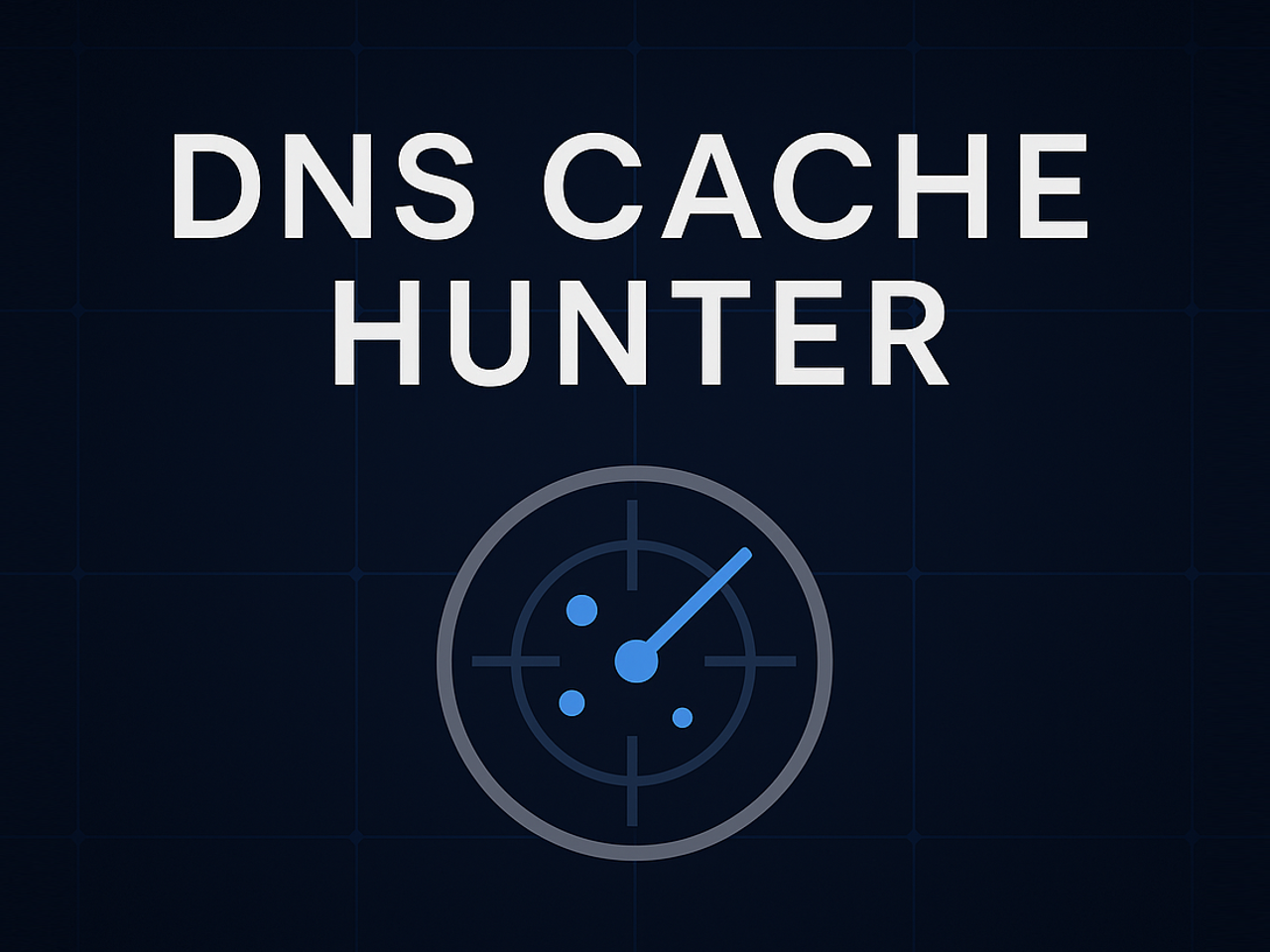 DNS cache monitor cover